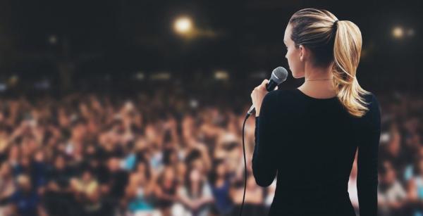 public speaking image